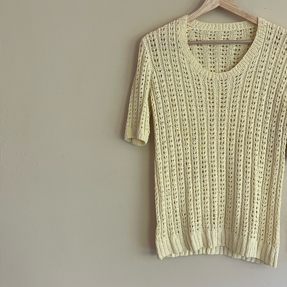Vintage Handmade Knit Top